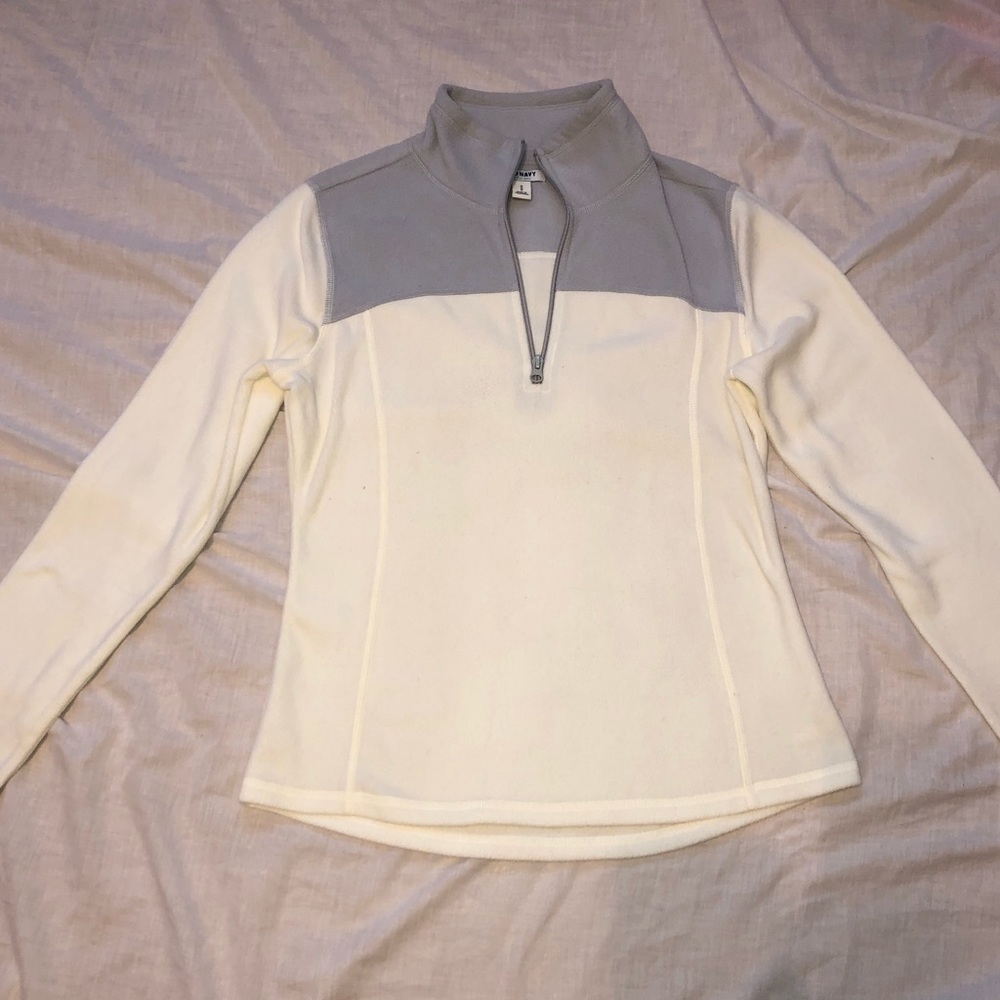 Color-block Lightweight Fleece Pullover | M